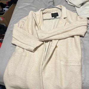 Cream sanctuary blazer coat